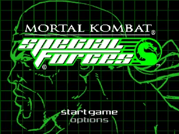 Mortal Kombat - Special Forces (US) screen shot title